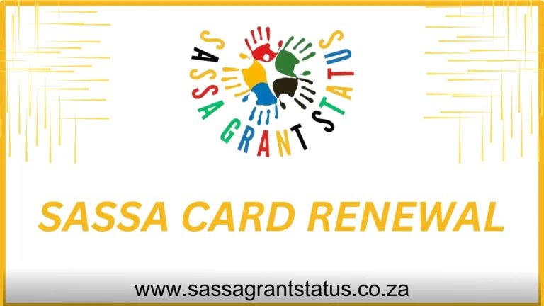 SASSA Card Renewal