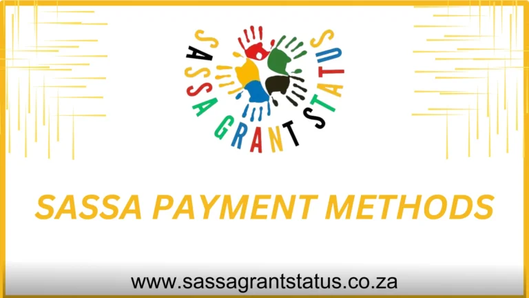 Sassa Payment Methods