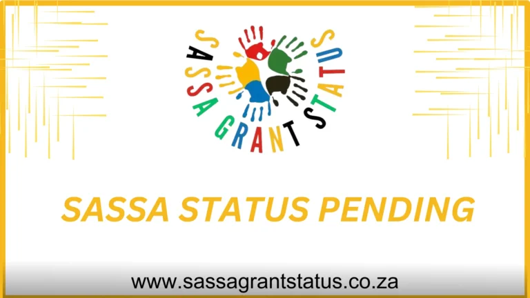 SASSA Status Pending